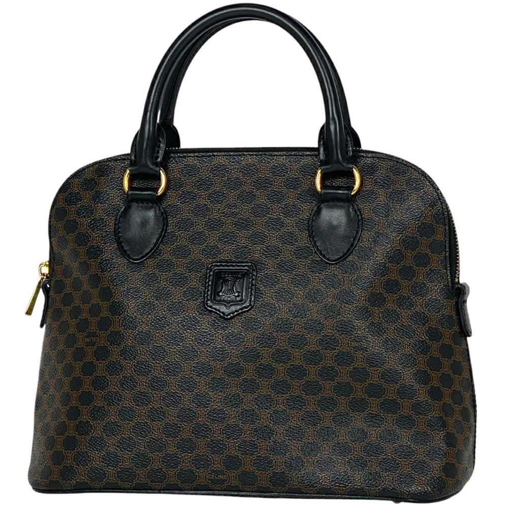 Celine Macadam handbag canvas black